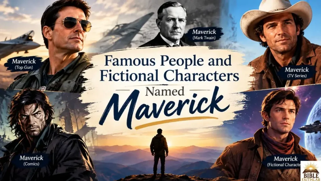 Famous People and Fictional Characters Named Maverick