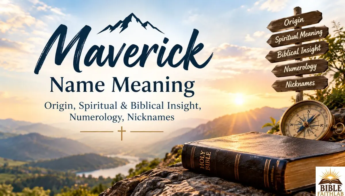 Maverick Name Meaning: Origin, Spiritual & Biblical Insight, Numerology, Nicknames